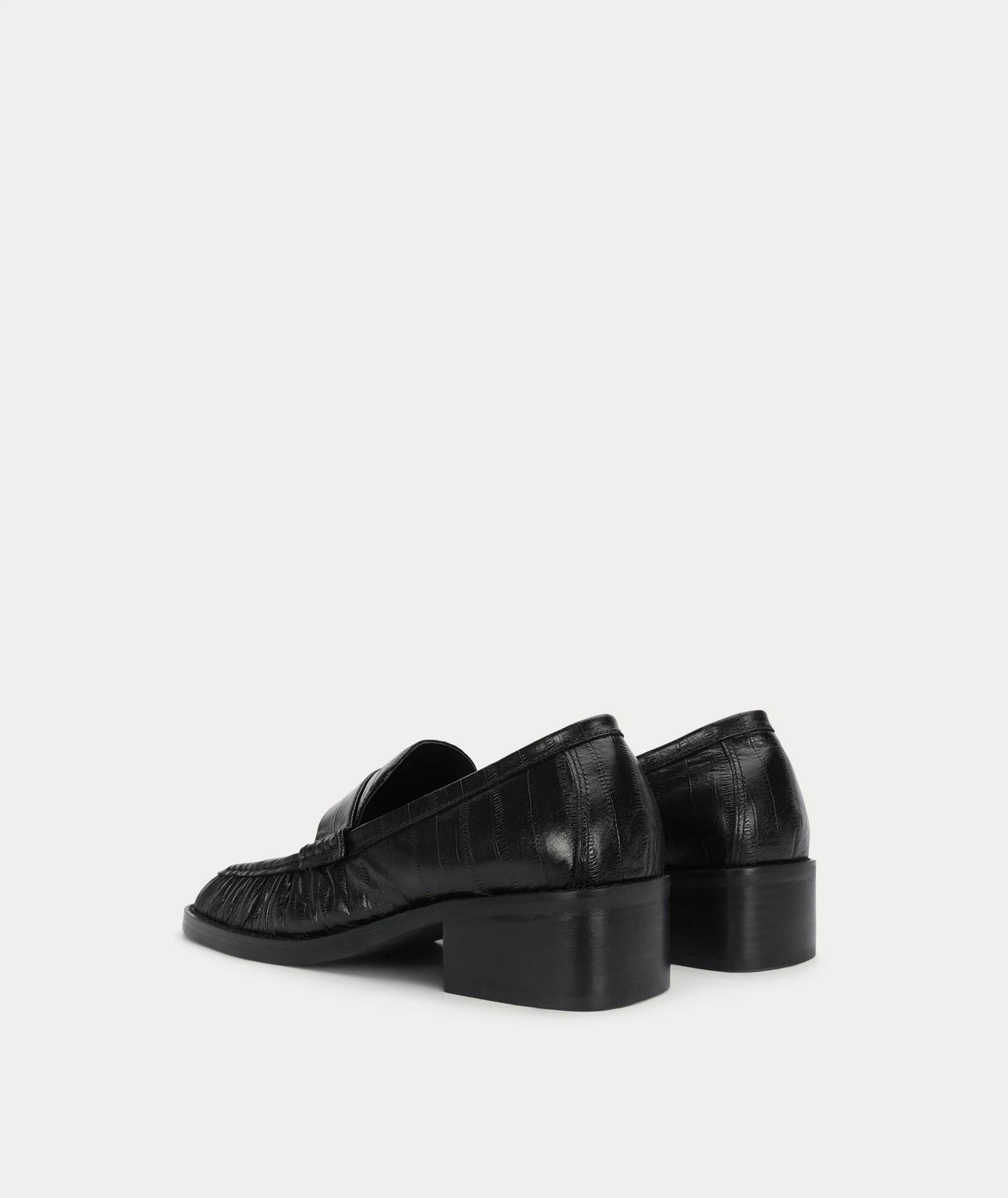 Butterfield Loafer - Black Eel - Image 4