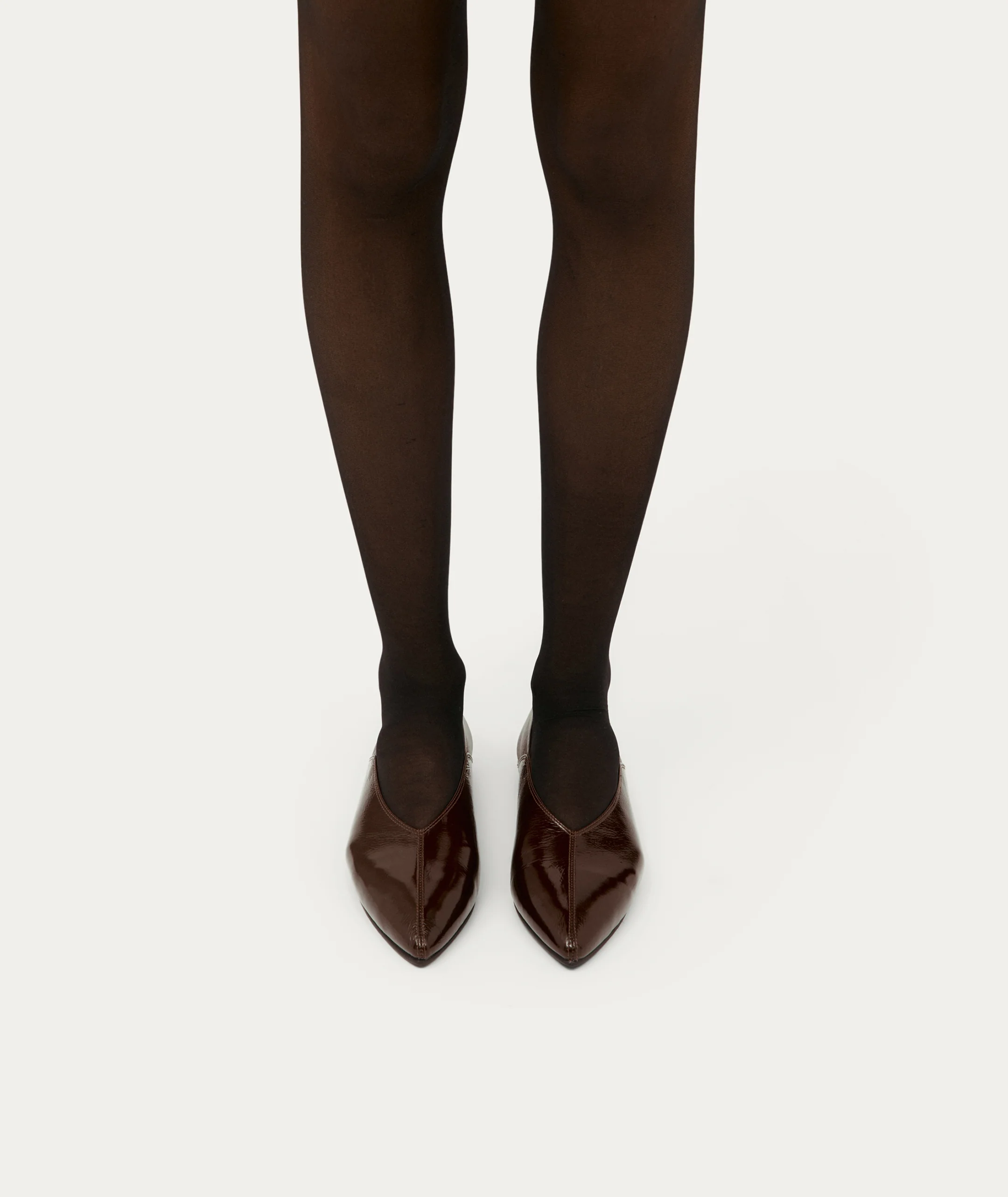 Epona Flat - Burgundy Patent - Image 9