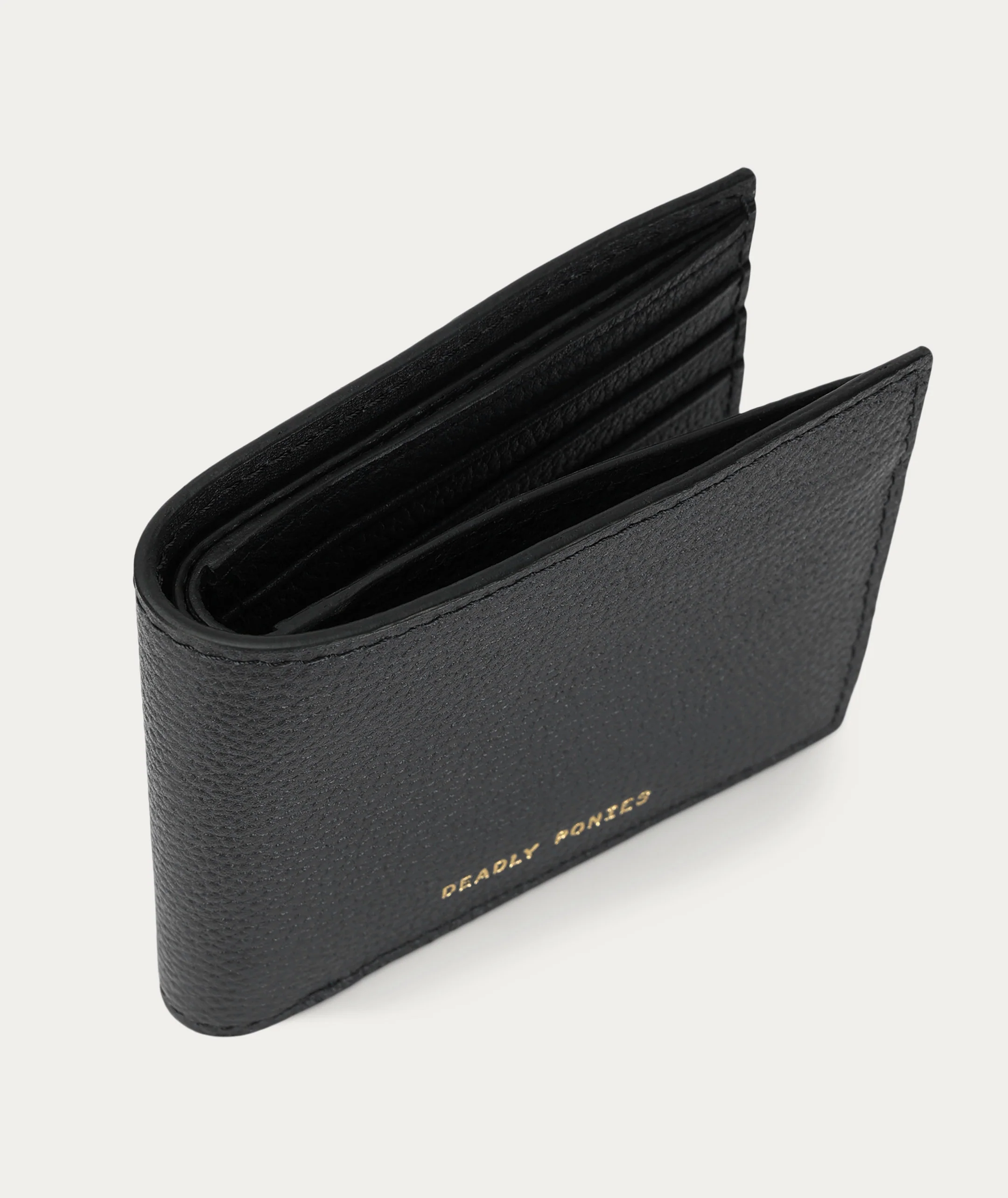 Flip Wallet - Black/Brass - Image 5