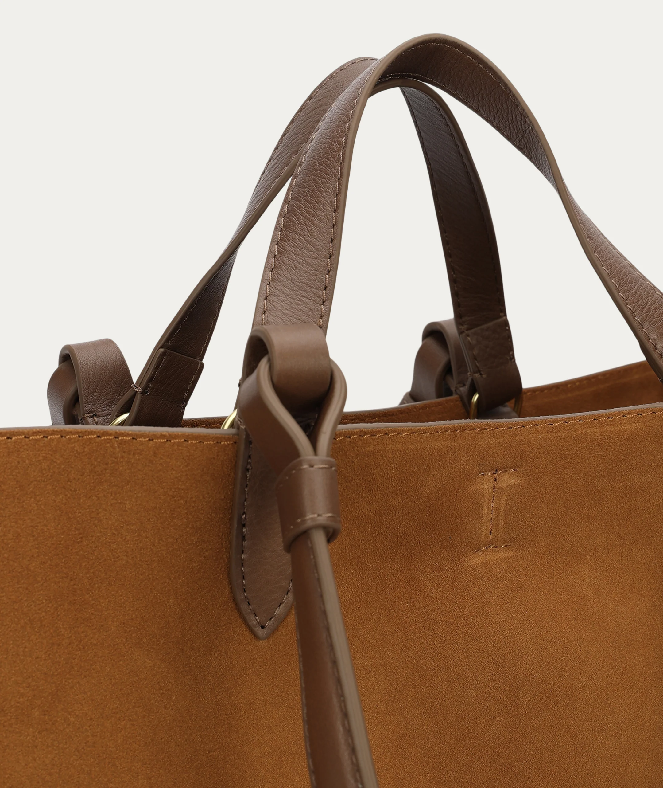 Mr Bandit Tote Maxi - Gingerbread Suede - Image 7