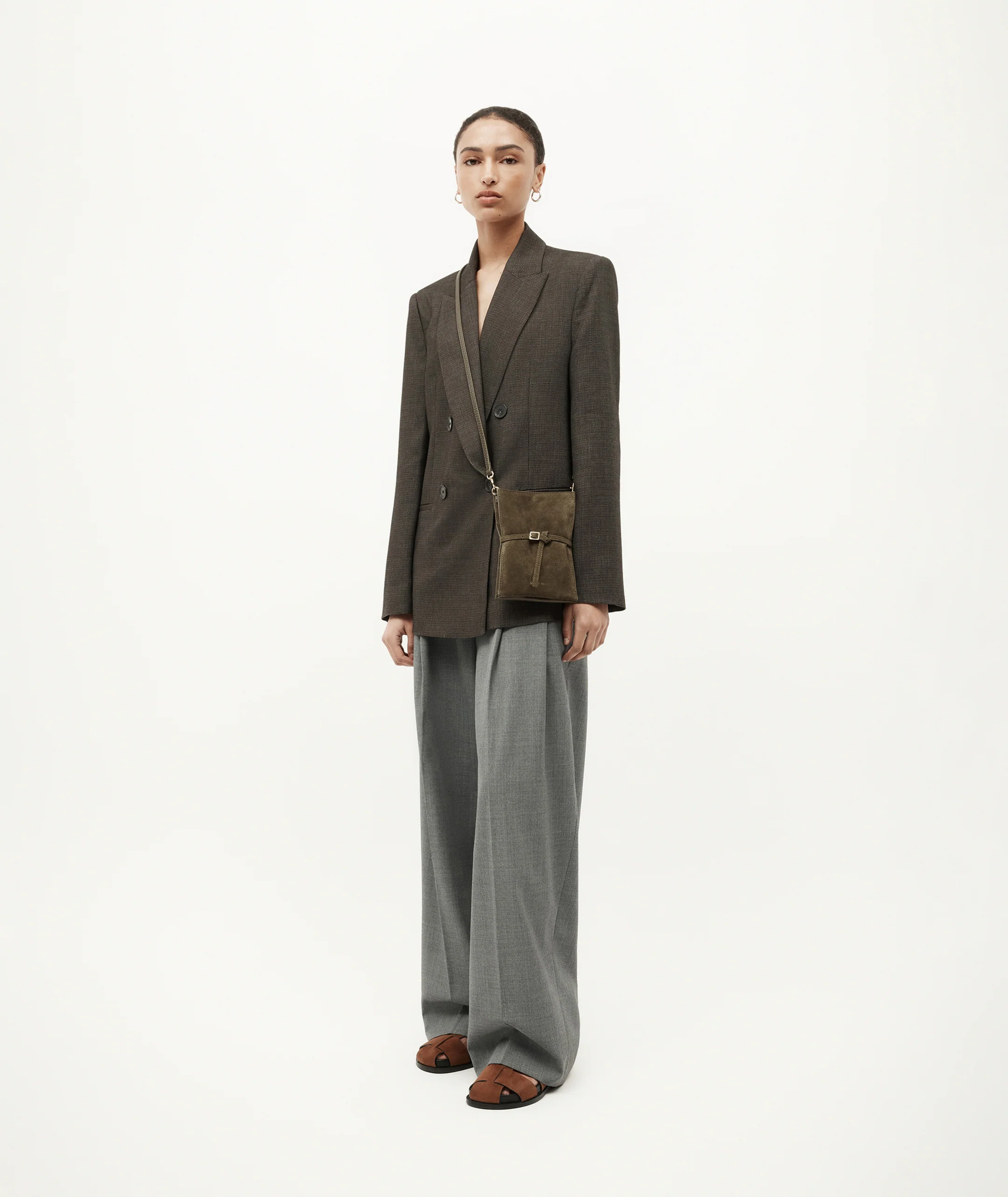 Mr Penny Pouchette - Kale Suede - Image 7