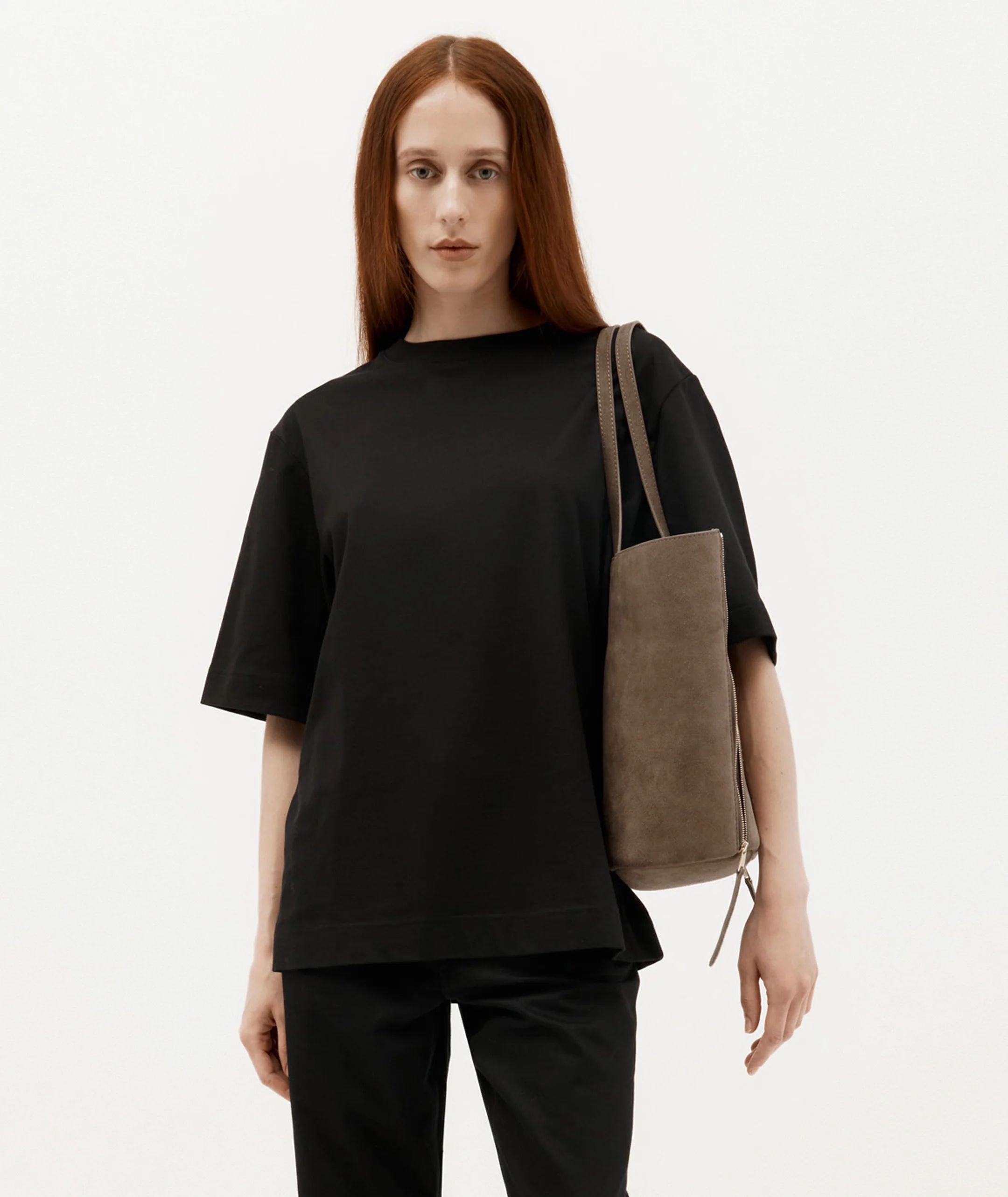 Mr Scurry Tote Midi - Dune Suede - Image 3