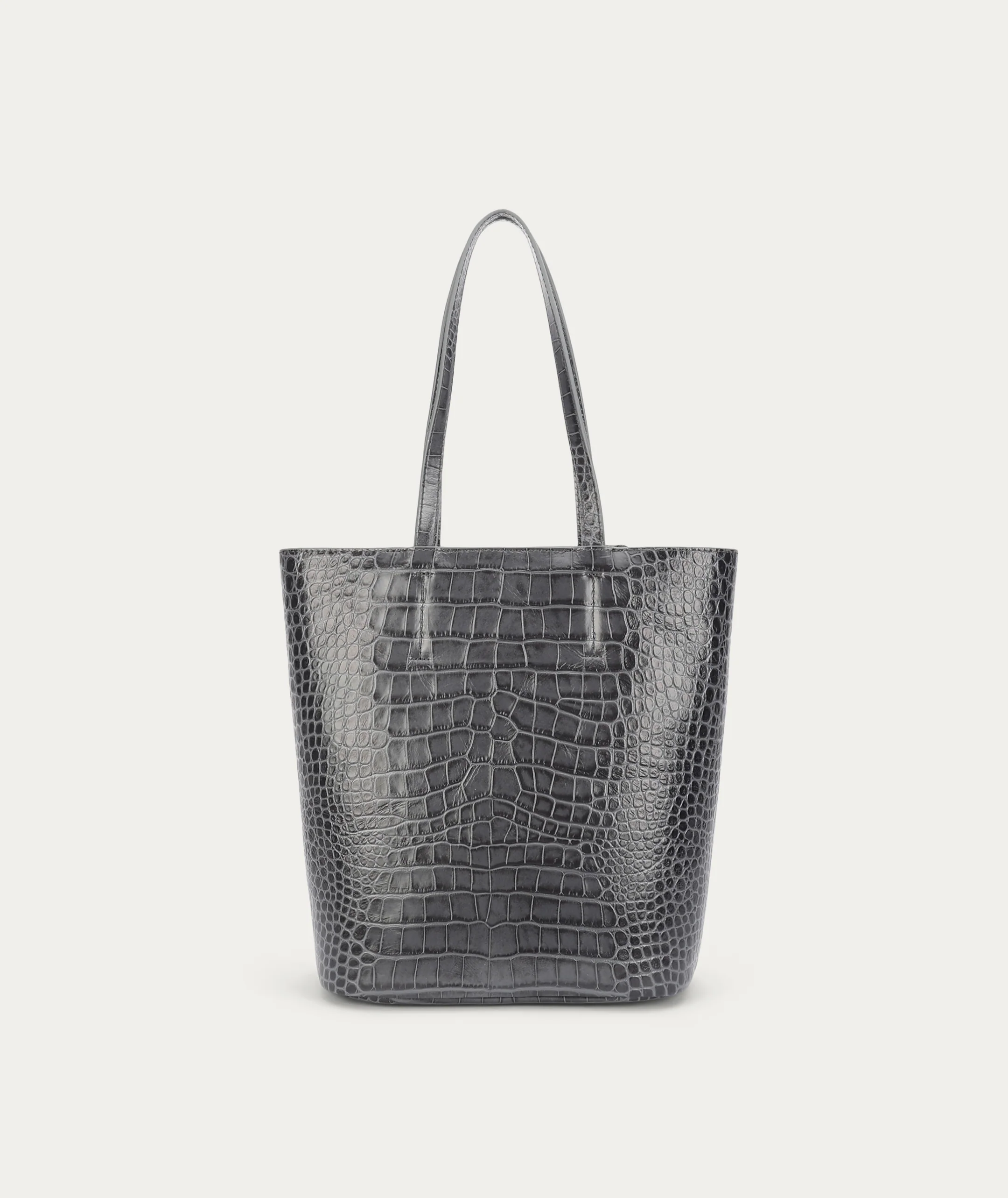 Mr Scurry Tote Midi - Flint Croc - Image 4