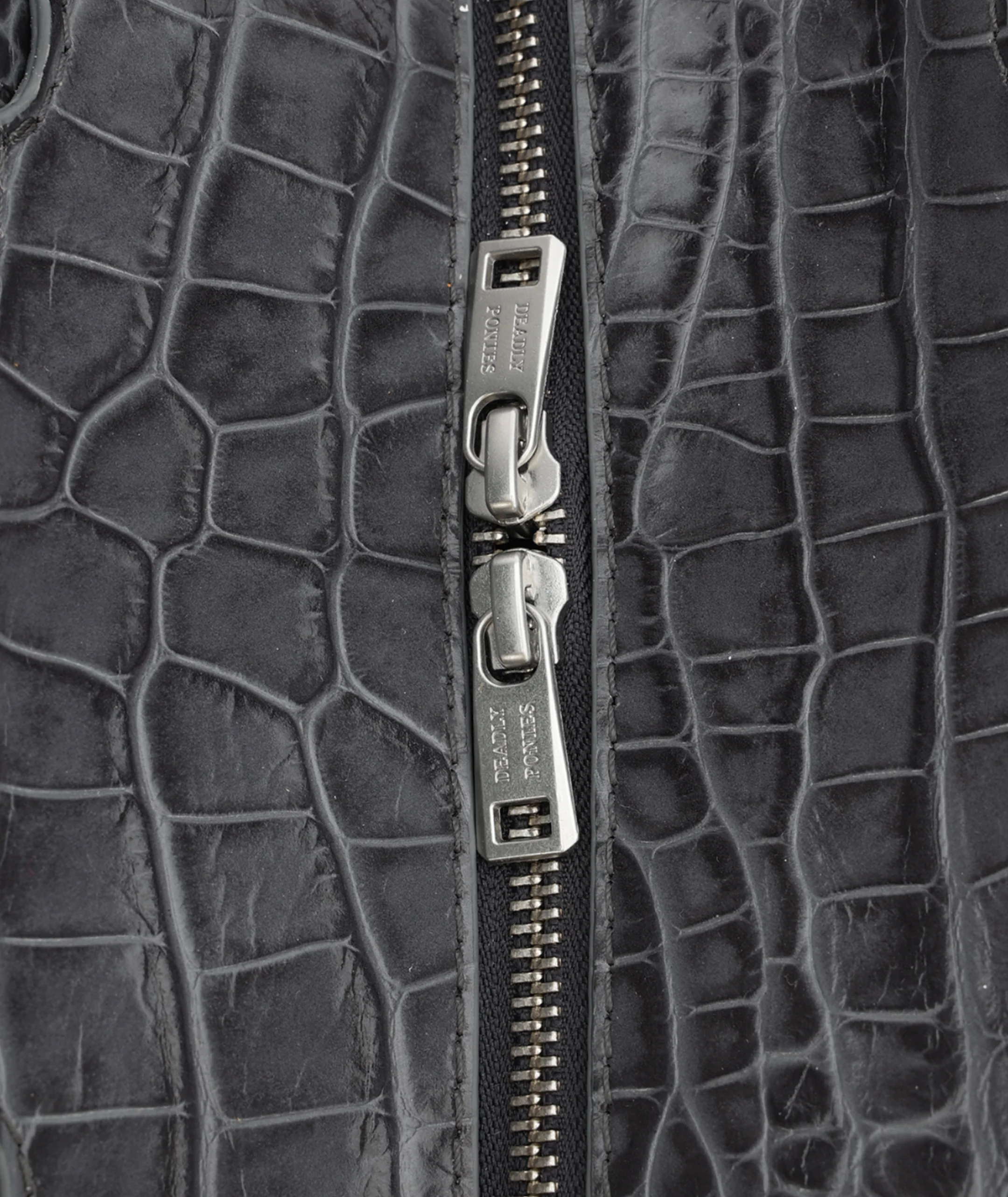 Mr Scurry Tote Midi - Flint Croc - Image 7