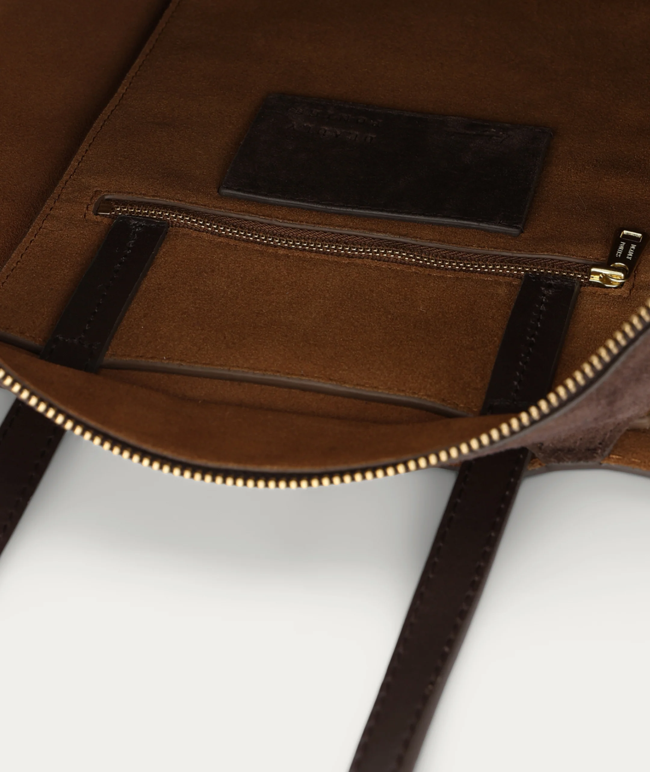 Mr Scurry Tote Midi - Java Suede - Image 7