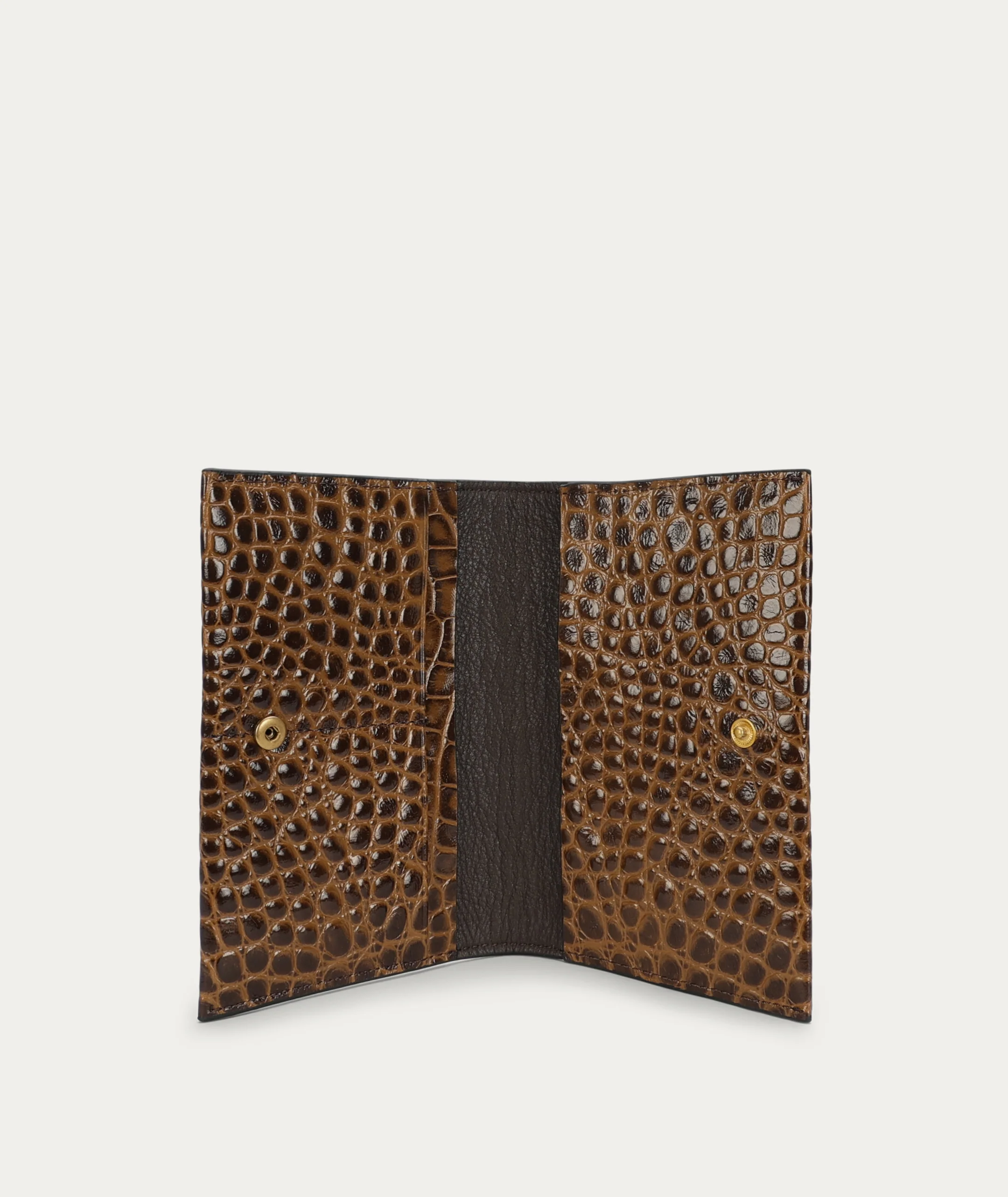 Passport Holder - Toffee Croc - Image 4