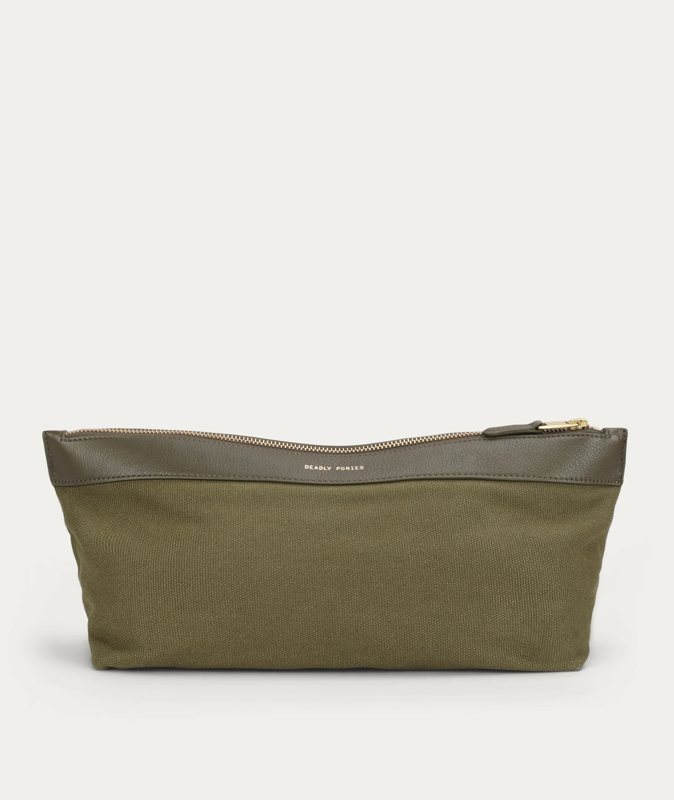 Pony Club Black | Poucher Maxi Canvas