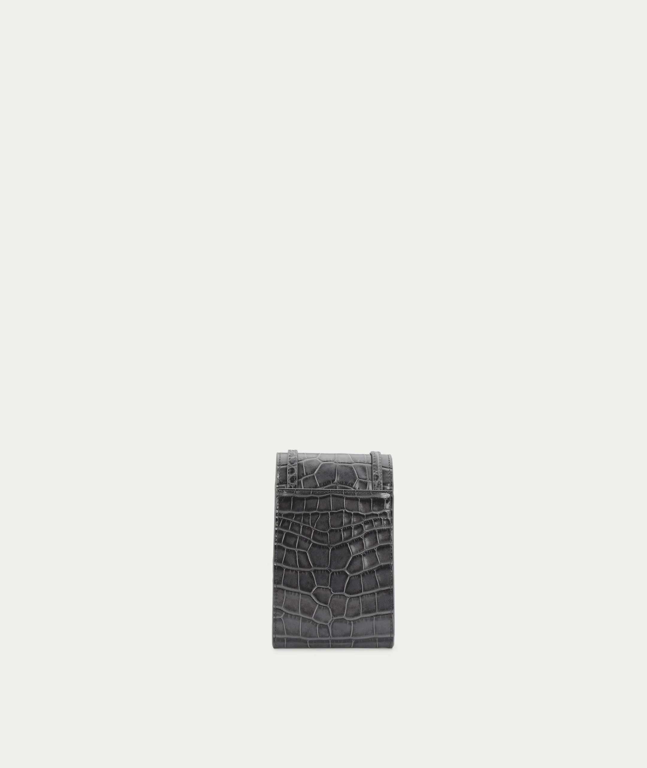 Poucheroo Leather Strap - Flint Croc - Image 4