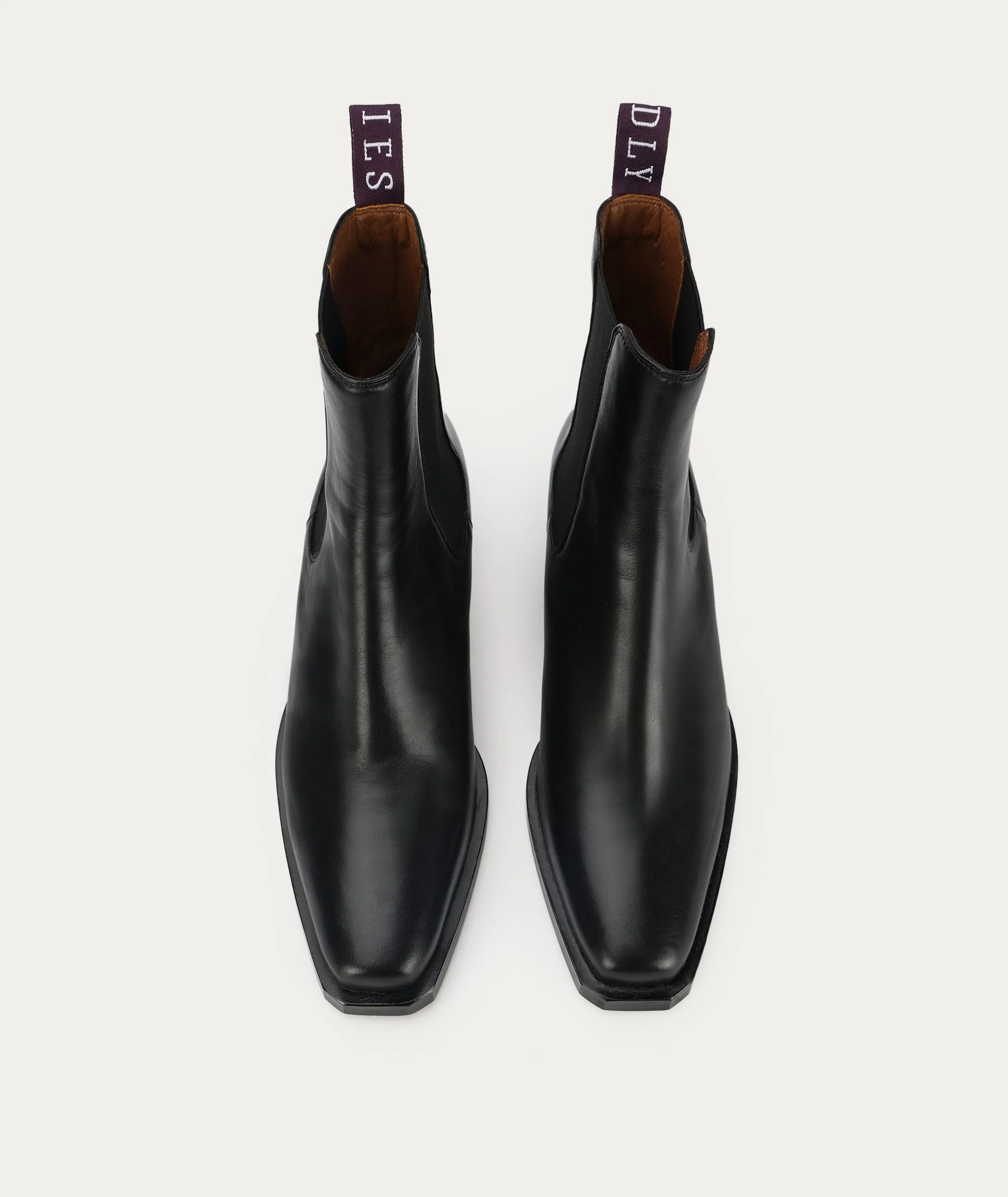 Rider Boot - Black/Purple Tab - Image 3
