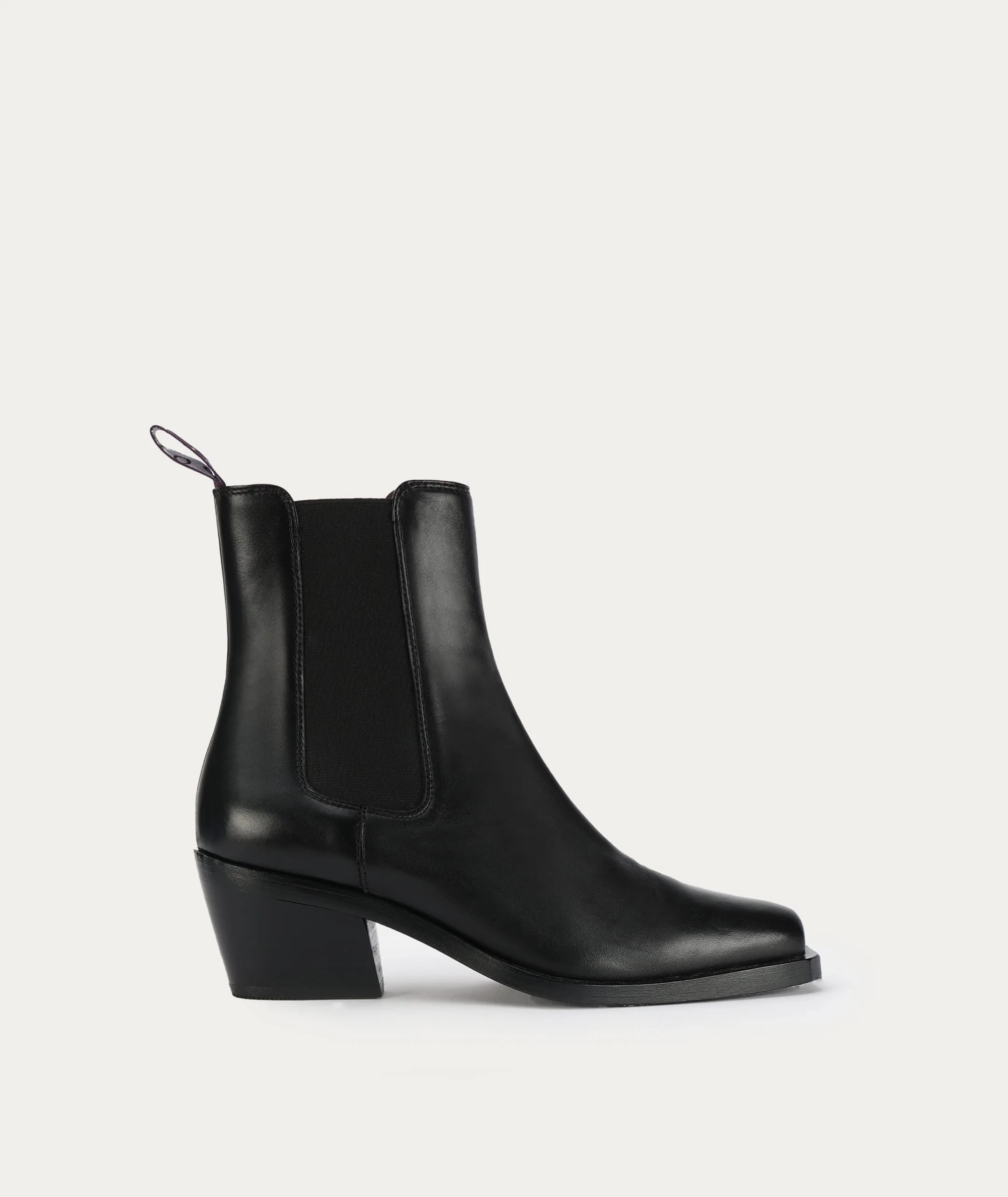 Rider Boot - Black/Purple Tab - Image 5