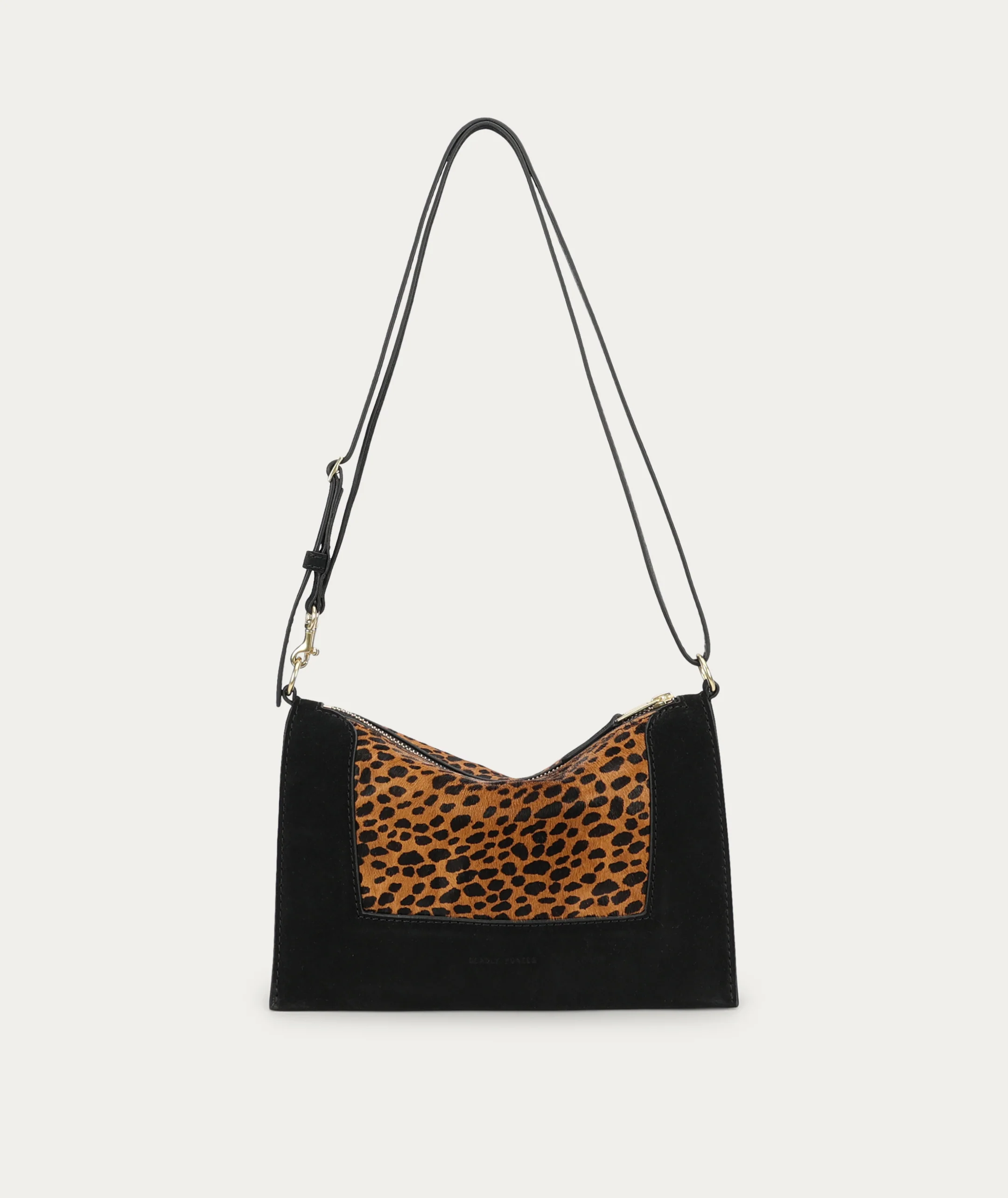 Siamese Bag - Cheetah Calf Hair