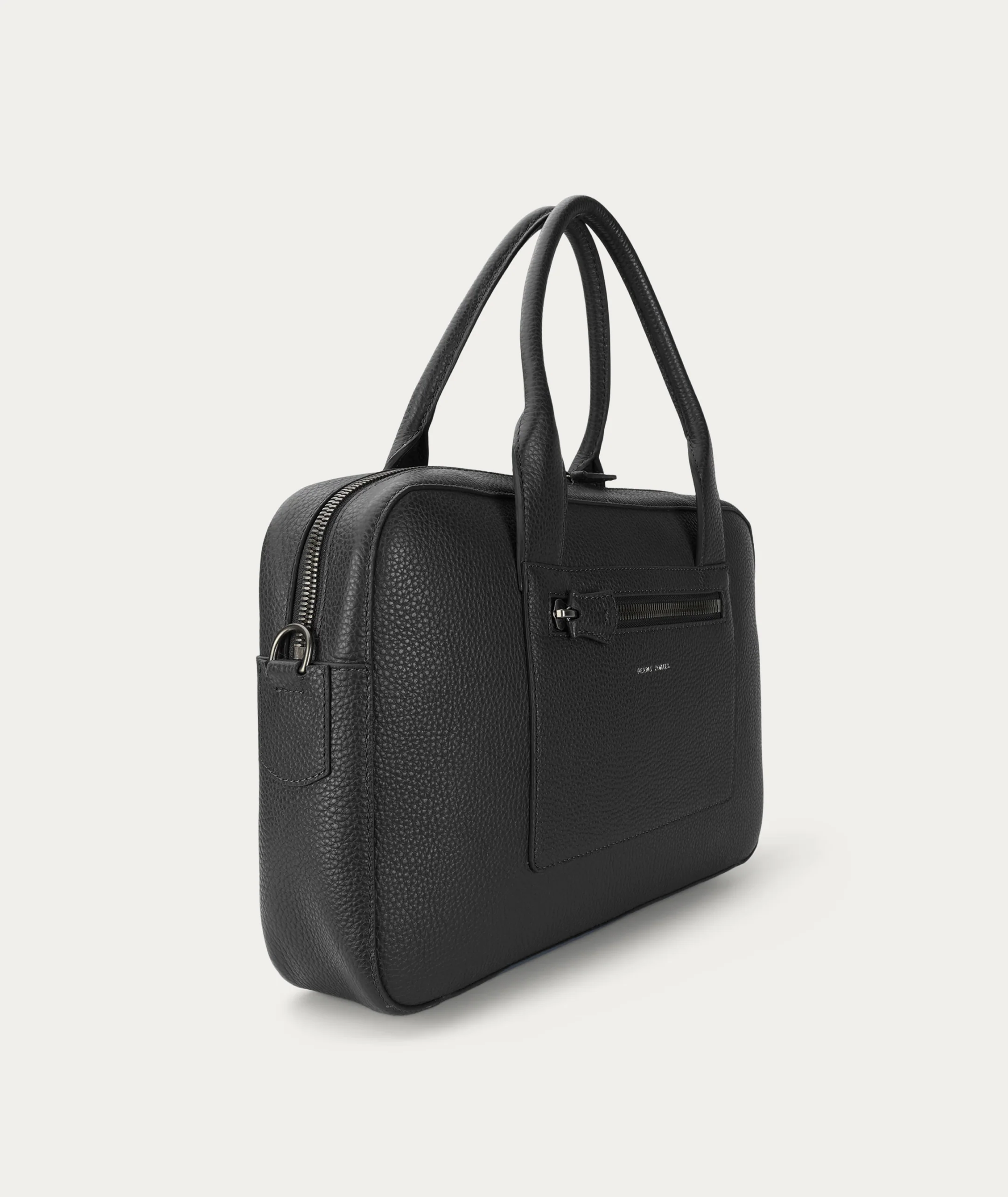 Zorro Briefcase FW26 - Black/Gunmetal - Image 3