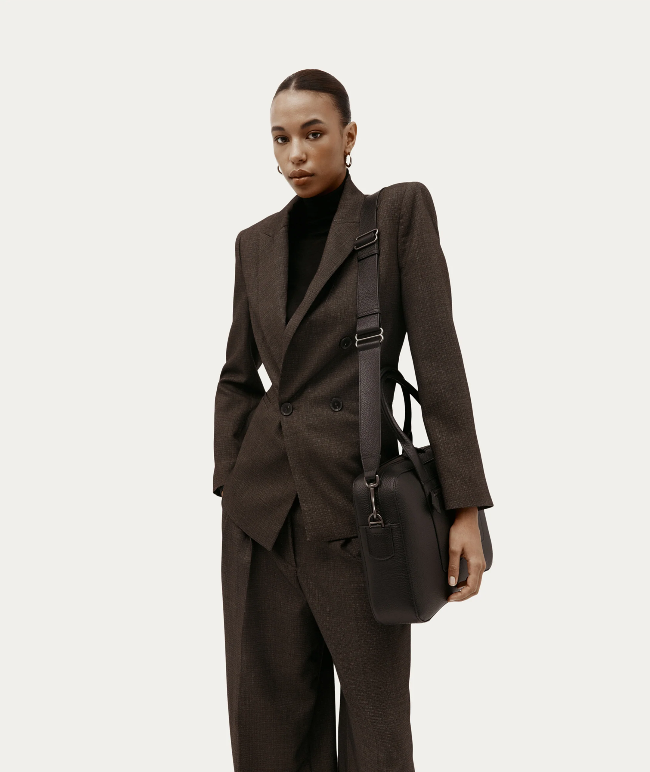 Zorro Briefcase FW26 - Black/Gunmetal - Image 8